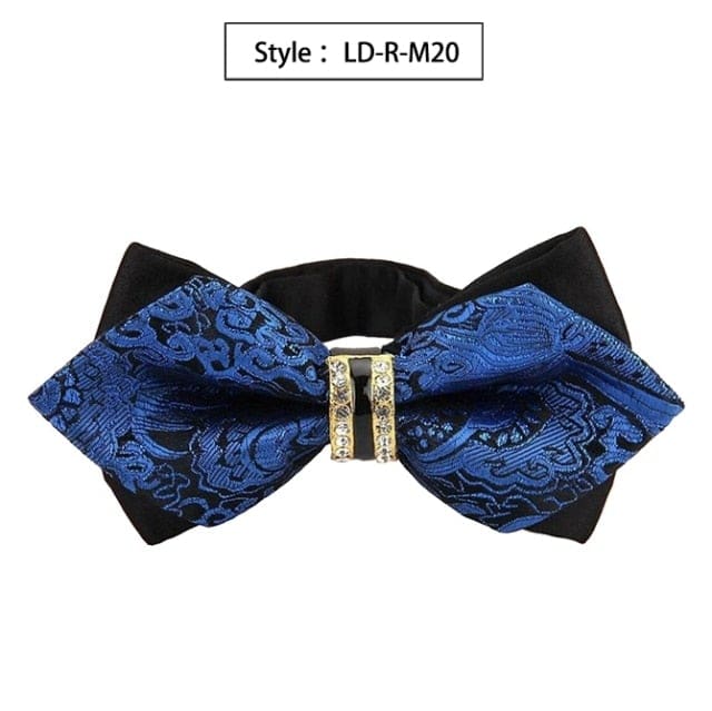colorful plaid cravat fashion butterfly luxurious bow ties for men ld-r-m20