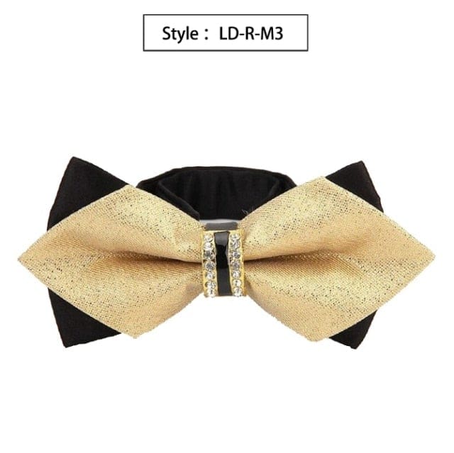 colorful plaid cravat fashion butterfly luxurious bow ties for men ld-r-m3
