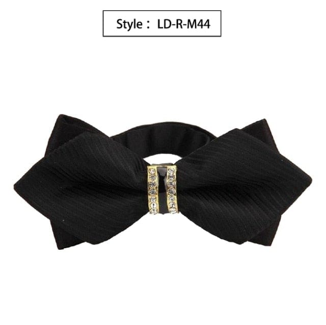 colorful plaid cravat fashion butterfly luxurious bow ties for men ld-r-m44