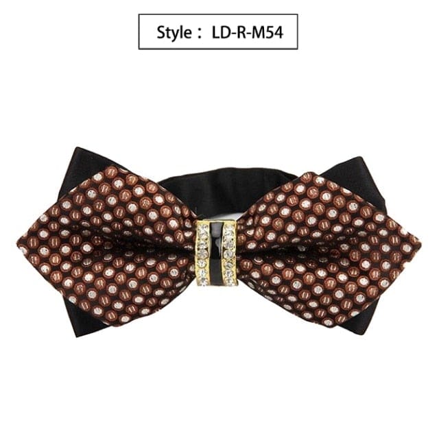 colorful plaid cravat fashion butterfly luxurious bow ties for men ld-r-m54