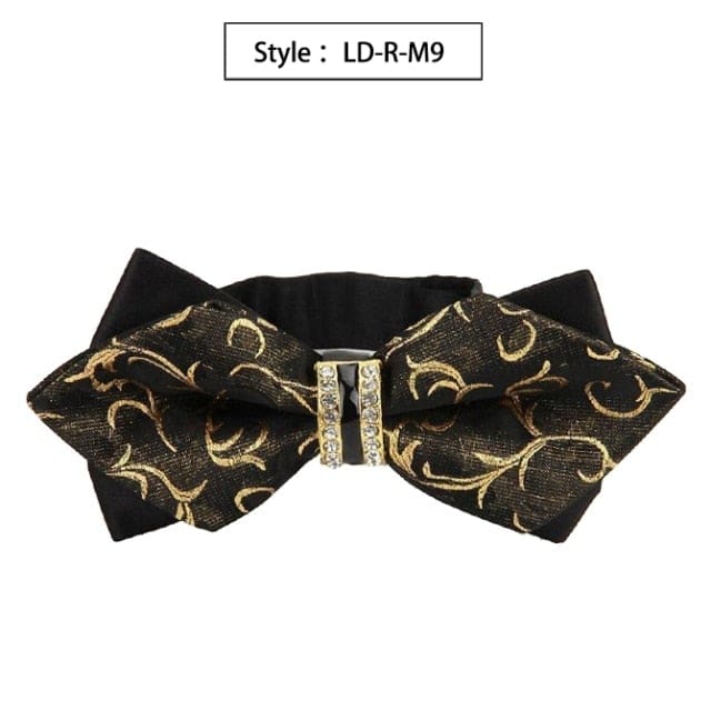 colorful plaid cravat fashion butterfly luxurious bow ties for men ld-r-m9