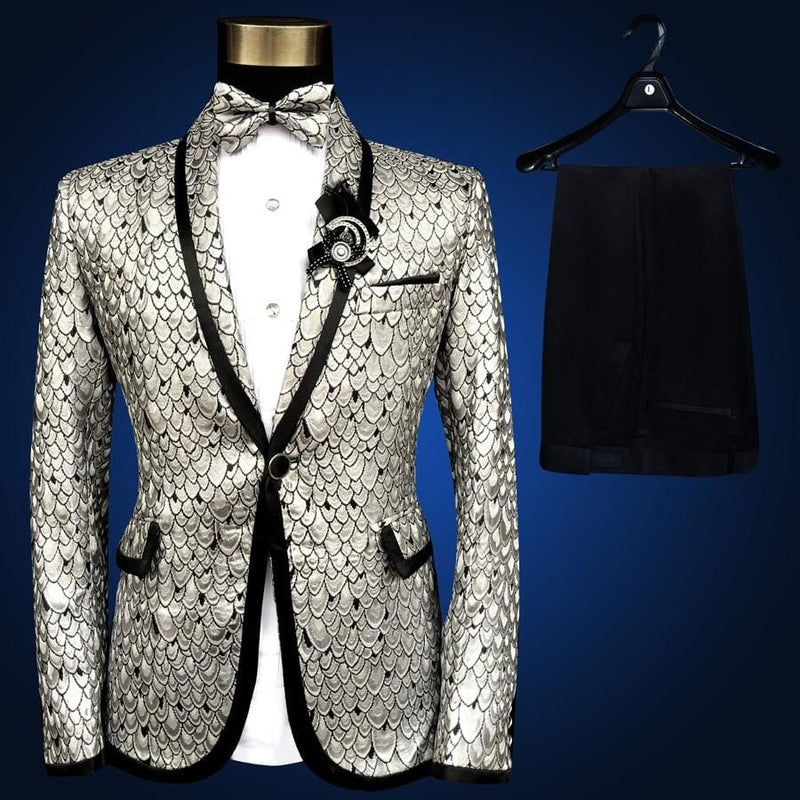 costume homme wedding gold suits for men