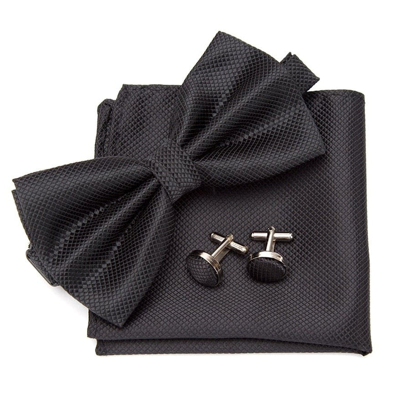 cravat cufflinks fashion butterfly party bow ties