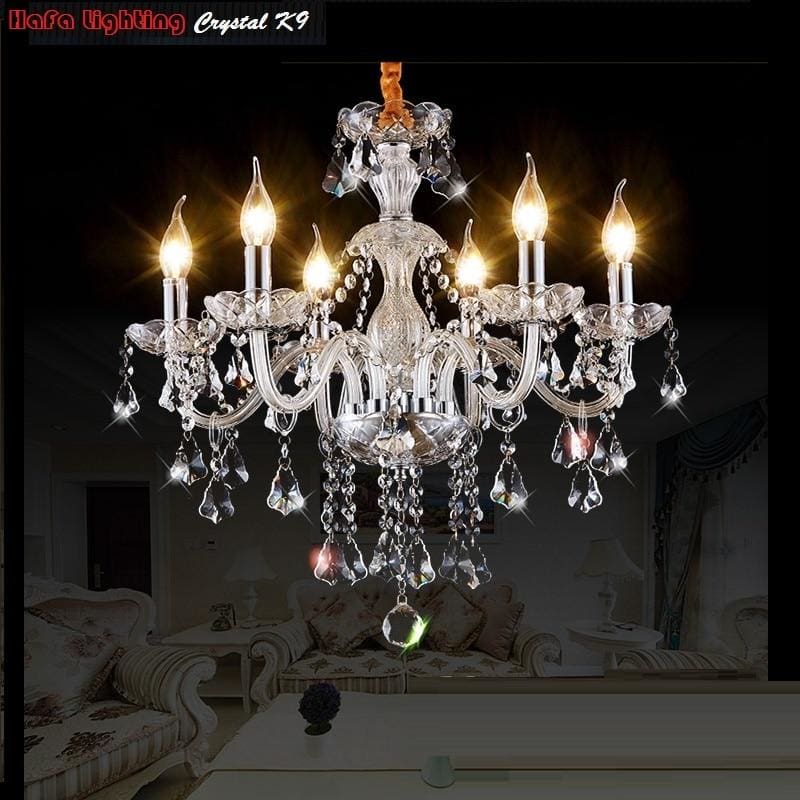 crystal chandelier lighting luxury fashion led