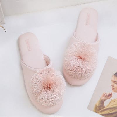 Cute Indoor Women Slippers Pink / 6.5 WOMEN SHOES