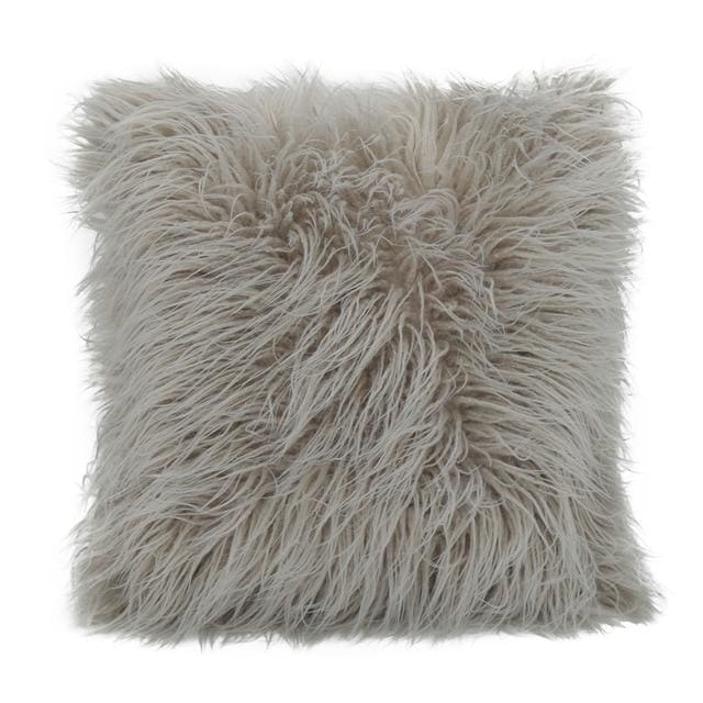 cute nordic plush pillowcase