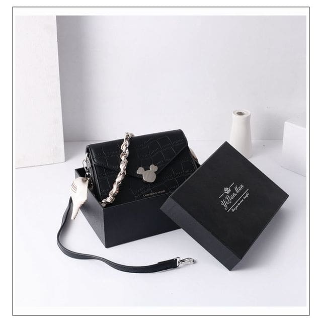 Designer Stone Pattern Luxury Crossbody Female Handbags Black / 20x14x7CM HANDBAGS