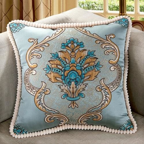 european style high grade embroidery rectangular living room sofa pillowcase