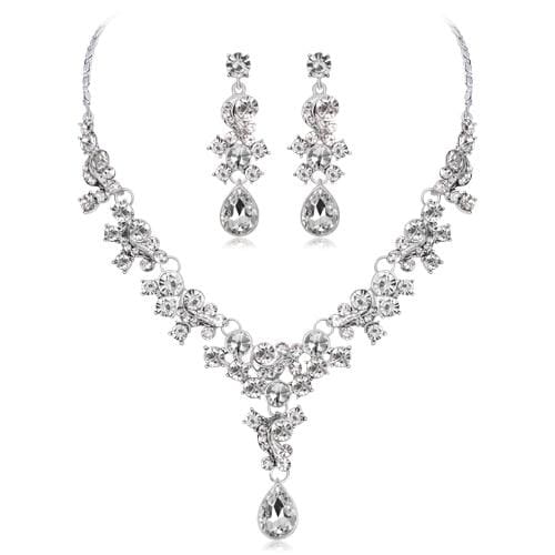 exquisite bridal wedding jewelry sets ca567-a / 45cm