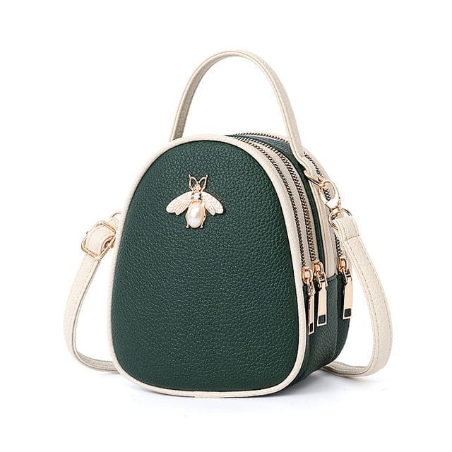 Fashion Bee Decoration Famous Brands Luxury Women Handbags Green HANDBAGS