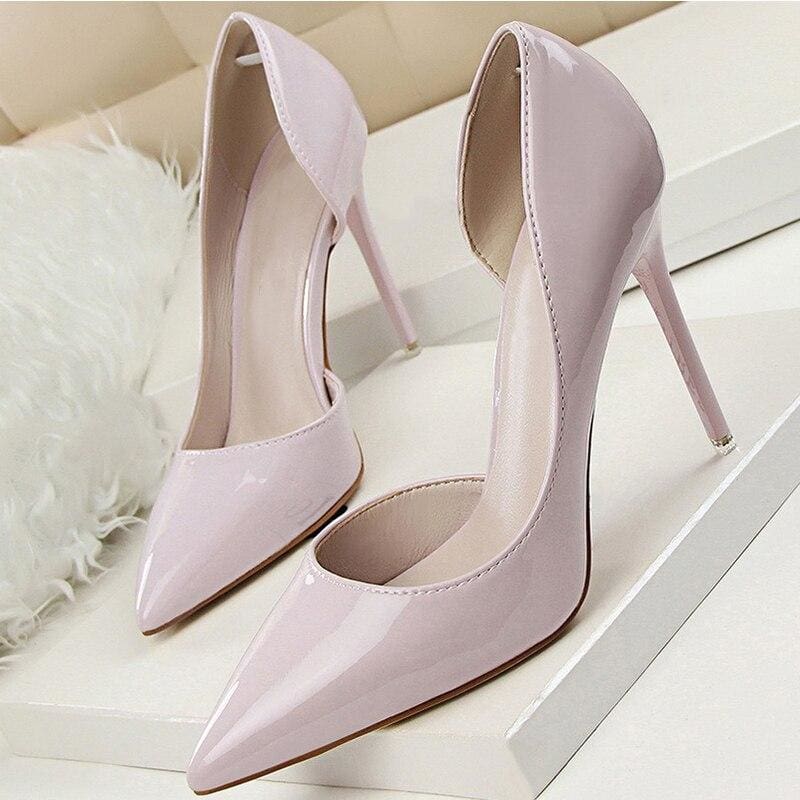 fashion pointed toe shallow women party heels