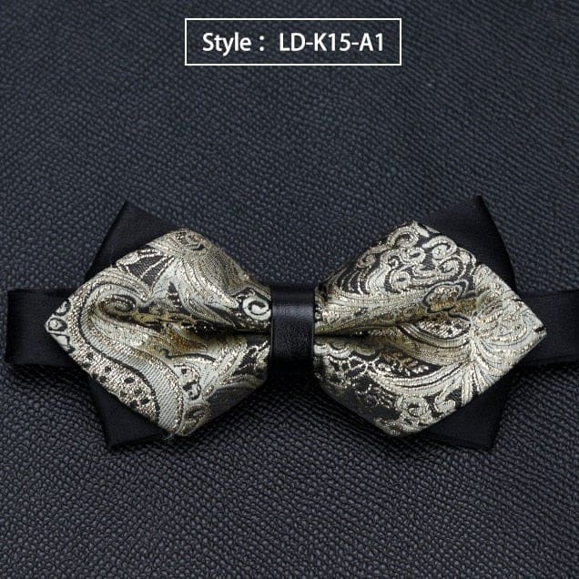 formal luxury wedding butterfly cravat quality bow tie for men ld-k15-a1