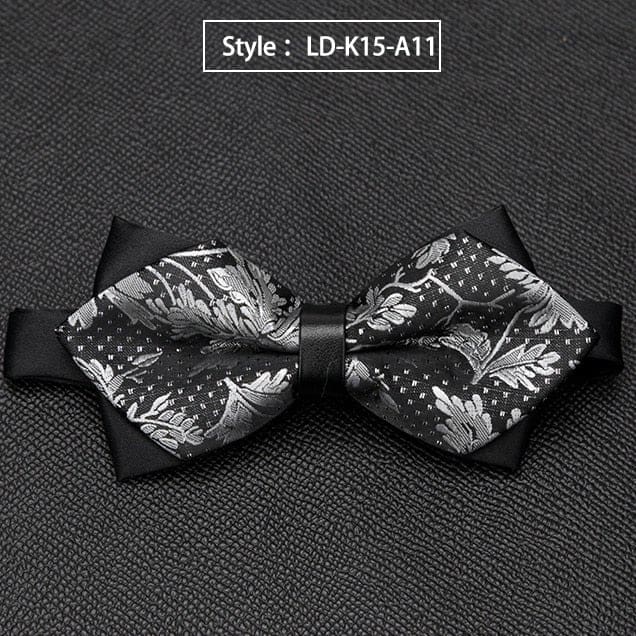 formal luxury wedding butterfly cravat quality bow tie for men ld-k15-a11