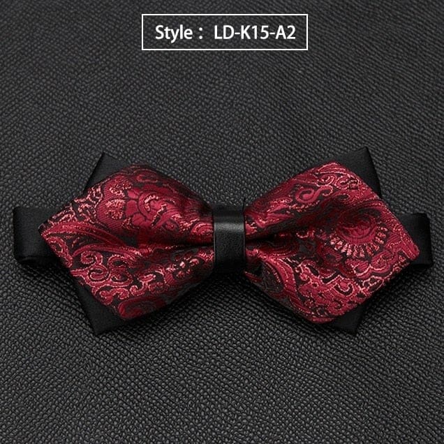 formal luxury wedding butterfly cravat quality bow tie for men ld-k15-a2