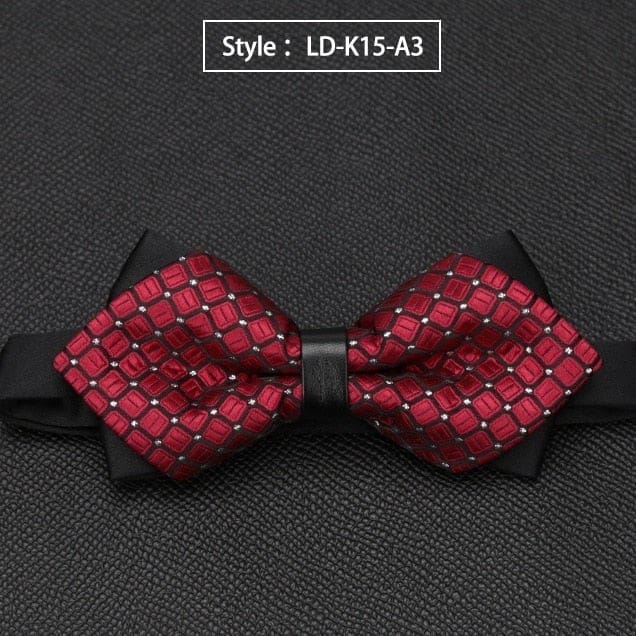 formal luxury wedding butterfly cravat quality bow tie for men ld-k15-a3