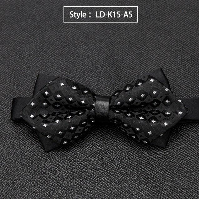 formal luxury wedding butterfly cravat quality bow tie for men ld-k15-a5