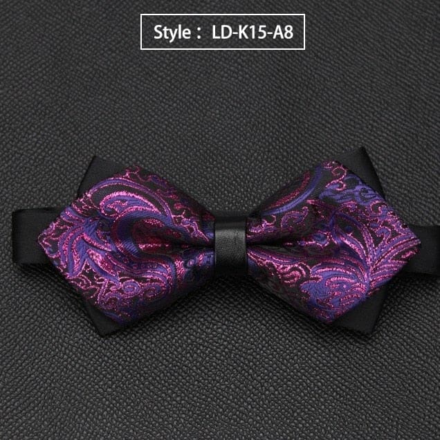formal luxury wedding butterfly cravat quality bow tie for men ld-k15-a8