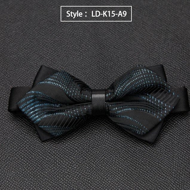 formal luxury wedding butterfly cravat quality bow tie for men ld-k15-a9