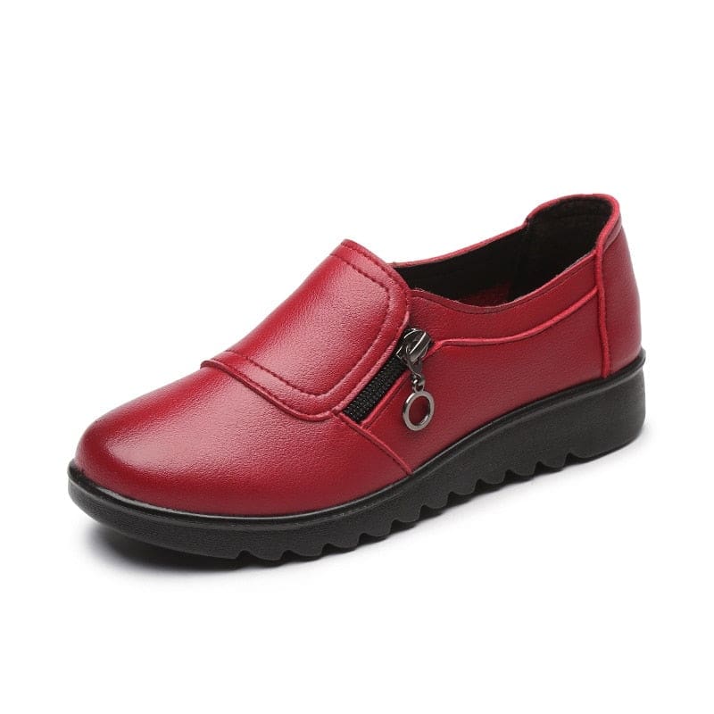 Genuine Leather Comfortable Women Flat Shoes WOMEN SHOES