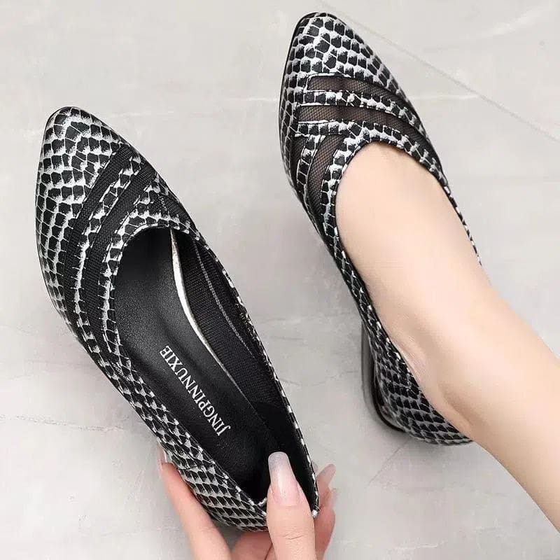 Genuine Leather Ladies Luxury Fashion Party Shoes HIGH HEELS