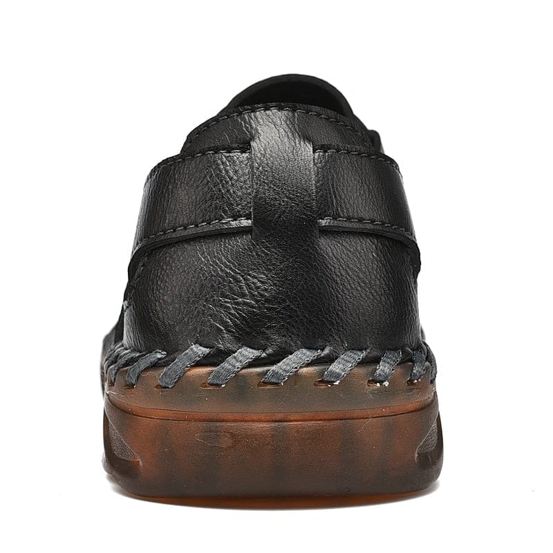 genuine leather non-slip summer outdoor beach sandals