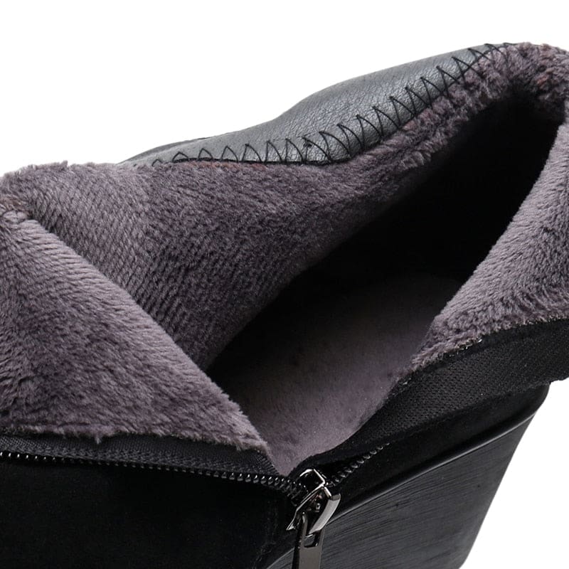 Genuine Leather Warm Winter Women Boots WOMEN BOOTS