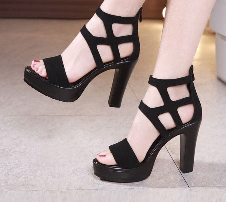 gladiator summer high heels