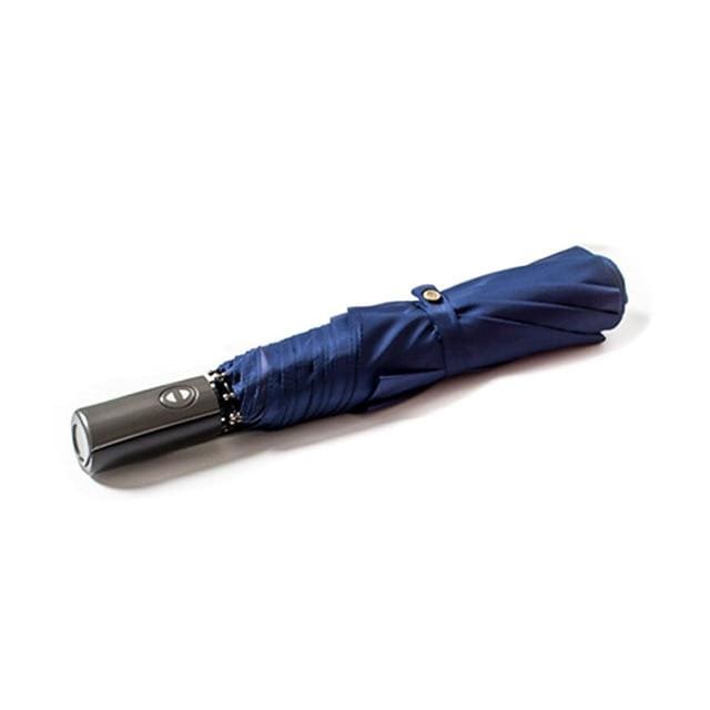 high quality brand large folding umbrella blue