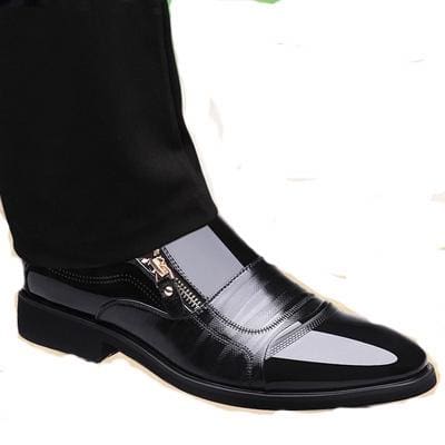 high quality pu leather oxford business men shoes