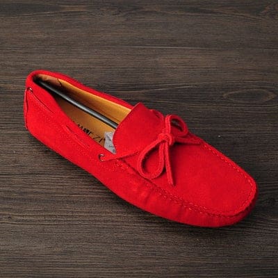 hot genuine nubuck leather men loafers