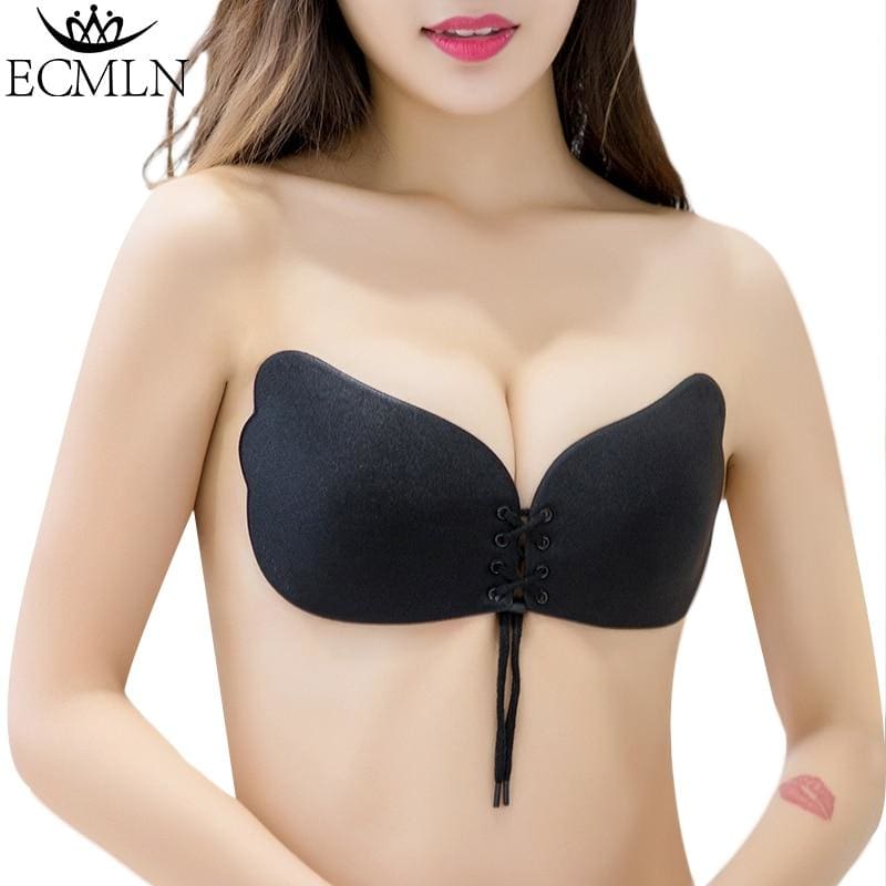 invisible bra super push up seamless