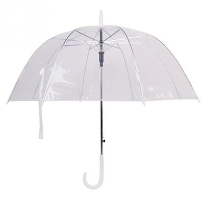 long handle transparent automatic umbrella transparent
