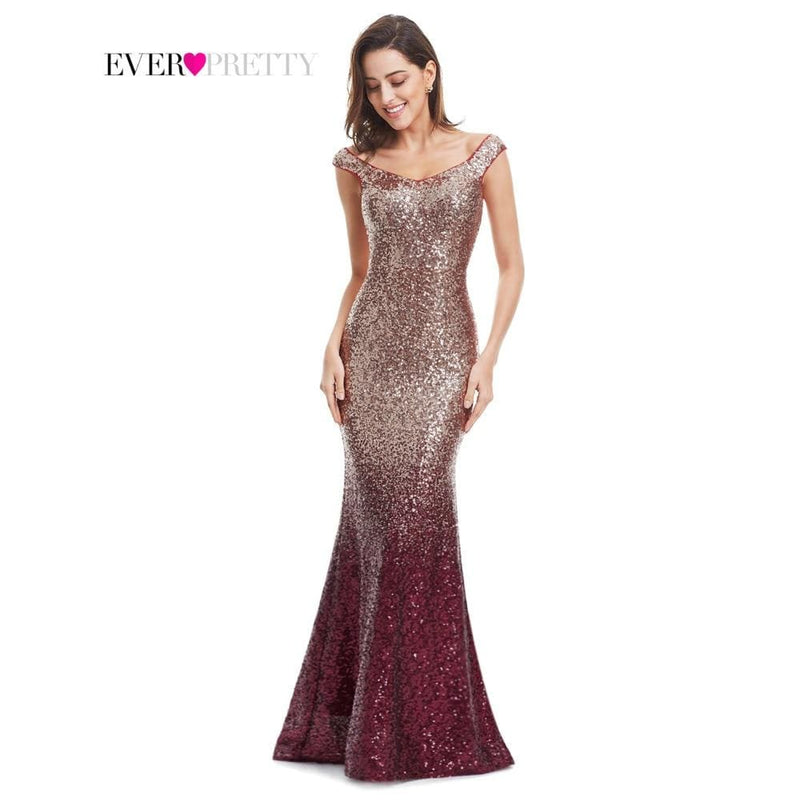 long sparkle ever pretty elegant sequin mermaid dress