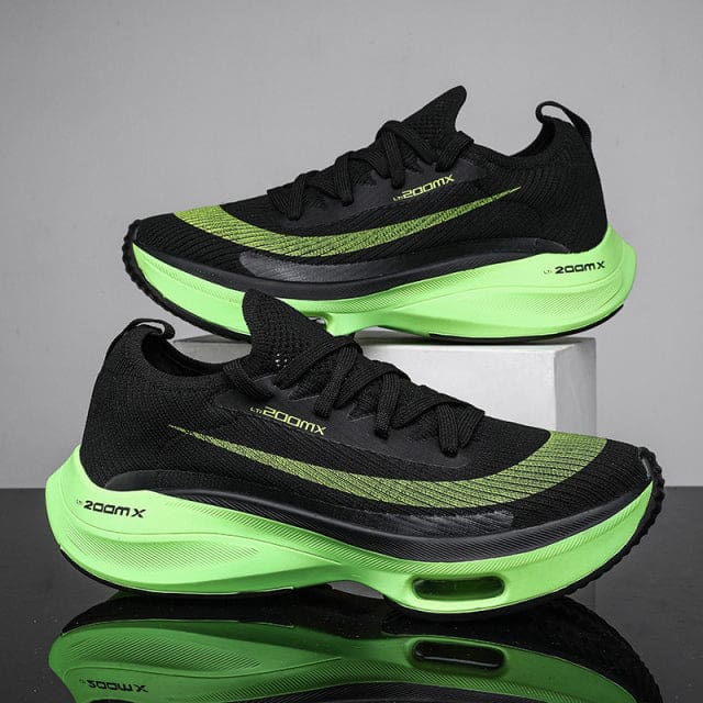 Luxury Breathable Men Tennis Sneakers Black-Green / 39 MEN SNEAKERS