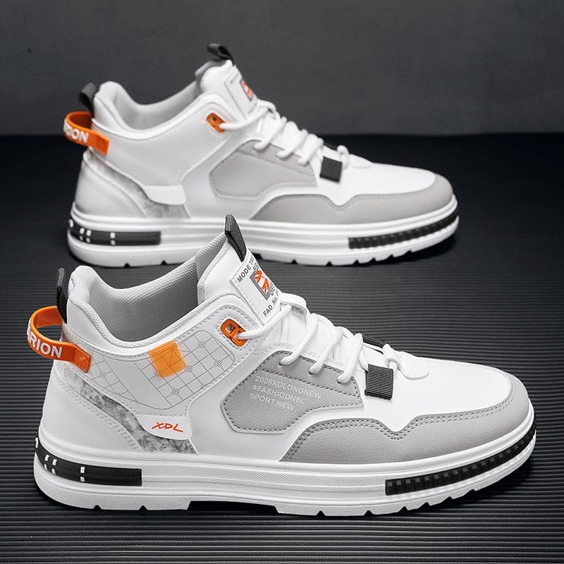 Luxury Designer Leather Platform Men Sneakers White B36 / 40 MEN SNEAKERS