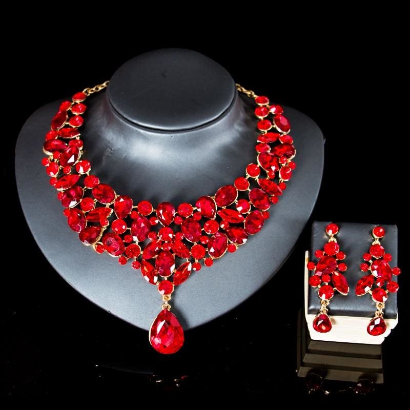 luxury elegant jewelry set