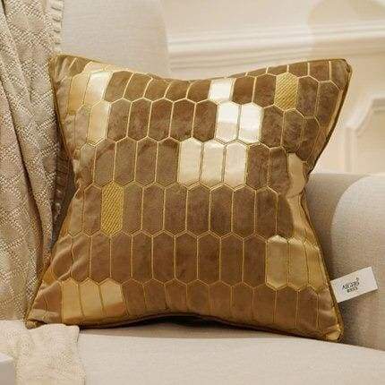 luxury european embroidery velvet cushion cover