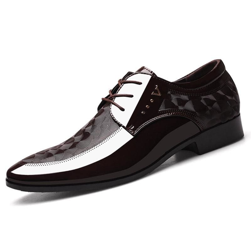 luxury formal pointed toe oxford shoes for men