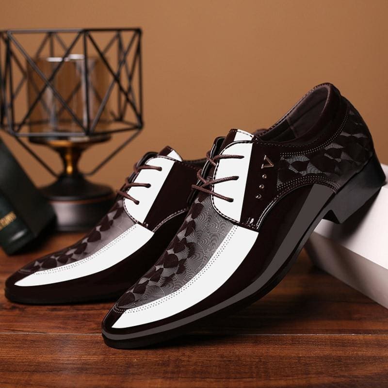 luxury formal pointed toe oxford shoes for men