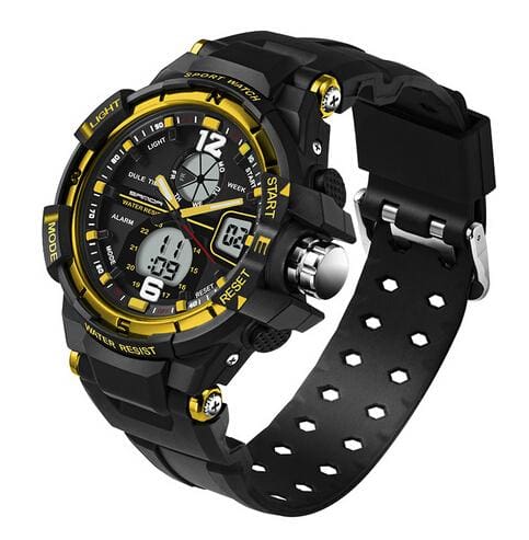 luxury military sport watch gold