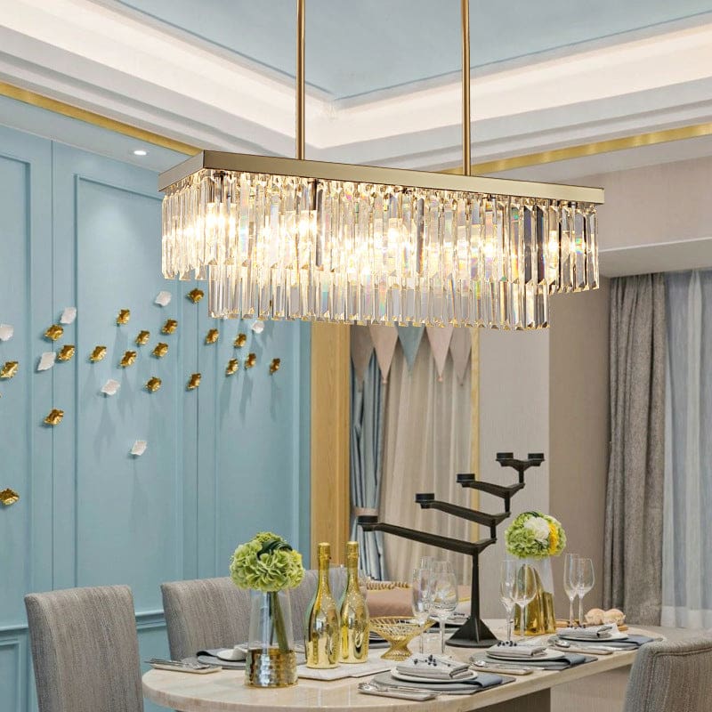 Luxury Modern Rectangle Dining Room Chandelier