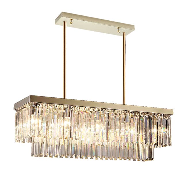 luxury modern rectangle dining room chandelier