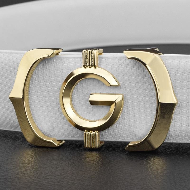 luxury men waist strap genuine leather fashion g belt
