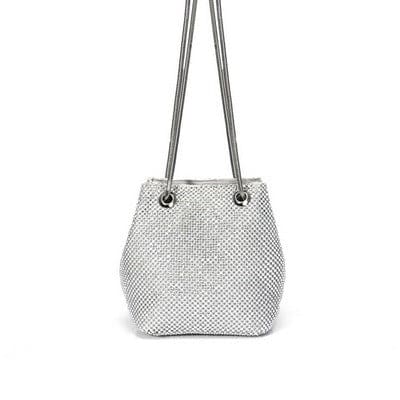 luxury women evening shoulder handbags ym1870silver