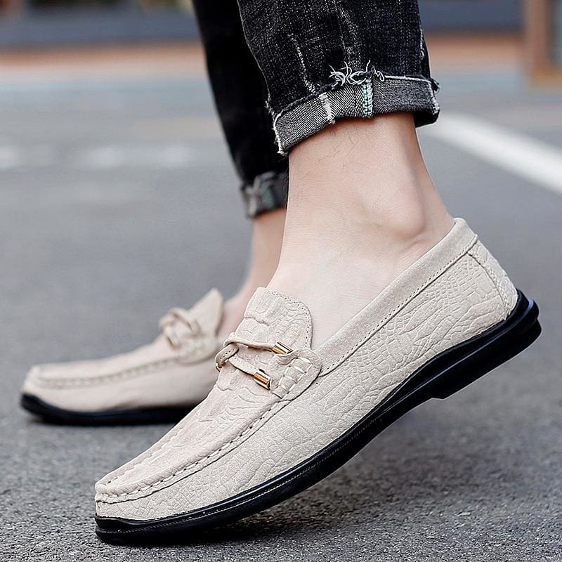 man canvas working plimsoll slip-on summer streetwear