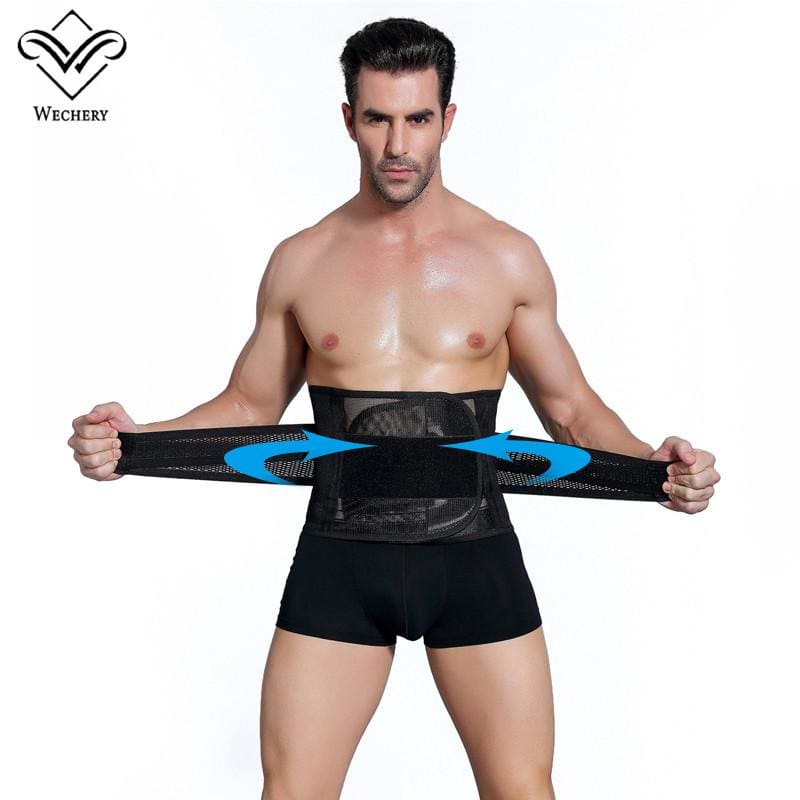 men body shaper corset abdomen slimming belt