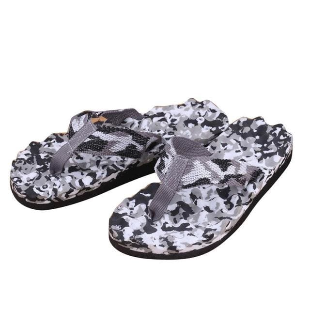 men high quality summer camouflage flip flops