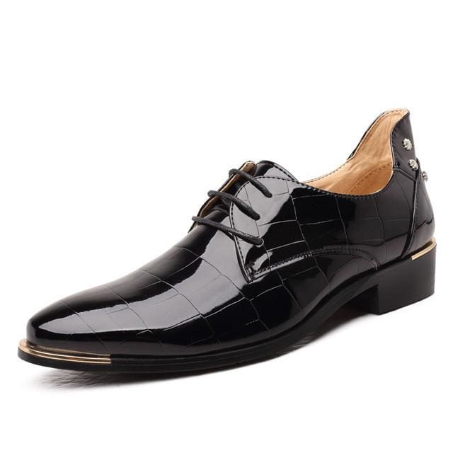 men shoes new fashion pu leather casual