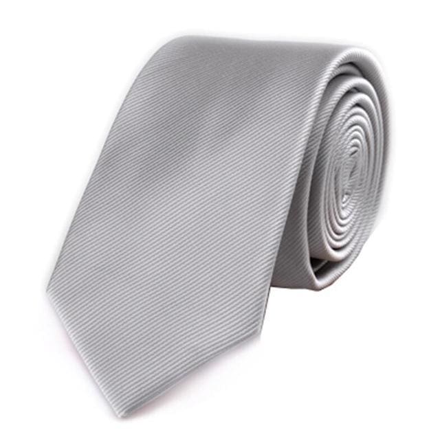 men solid classic slim neck ties 02