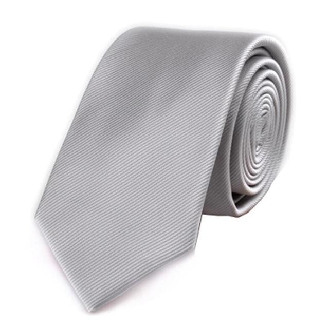 men solid classic slim neck ties 02